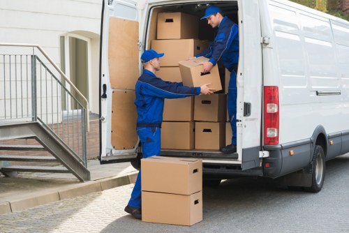 Truck transport for moving day in North London