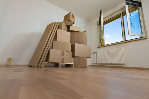 Careful furniture loading for a local Whetstone removal