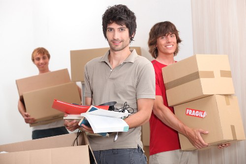Professional movers handling a flat relocation in Whetstone