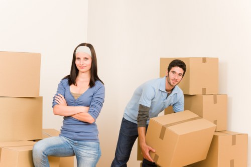 Man and van helping with a flat move in Whetstone