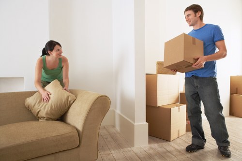 Careful loading of furniture and boxes for a Whetstone removal job